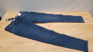 13 X BRAND NEW JACK WILLS DENIM SKINNY JEANS SIZE 32R AND 32S RRP £64.00 (TOTAL RRP £83200)