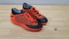 5 X BRAND NEW PAIRS OF PUMA ORANGE & BLACK TRAINERS SIZE 5 (LOOSE - UNBOXED)