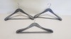 144 X BRAND NEW FLANNELS BRANDED COAT HANGERS WITH GRIPPED TROUSER BAR (IN 4 CARTONS) - (EBAY CURRENTLY £15 / 10 - TOTAL £216)