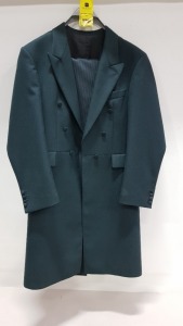 JADE GREEN ETIQUETTE BRANDED GENTS SUIT SIZE 40R - NEW