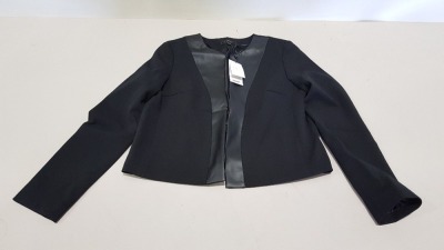 19 X BRAND NEW LIPSY LONDON BLACK BLAZERS UK SIZE 12