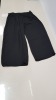 34 X BRAND NEW DOROTHY PERKINS CURVE BLACK ELASTIC TROUSERS/ PANTS UK SIZE 22 RRP £28.00 (TOTAL RRP £952.00)