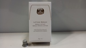 3 X BRAND NEW BOXED KEDMA LIFTING SERUM WITH DEAD SEA MINERALS AND NATURAL ANTI-OXIDANTS (30G) TOTAL RRP $1,199.85