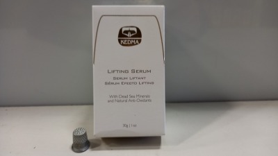 3 X BRAND NEW BOXED KEDMA LIFTING SERUM WITH DEAD SEA MINERALS AND NATURAL ANTI-OXIDANTS (30G) TOTAL RRP $1,199.85