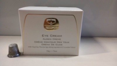 3 X BRAND NEW BOXED KEDMA EYE CREAM WITH DEAD SEA MINERALS, AGE-DEFYING INGREDIENTS & CUCUMBER EXTRACT (50G) TOTAL RRP $1,199.85