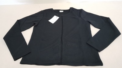 40 X BRAND NEW JACQUELINE DE YONG BLACK SHORT CARDIGANS SIZE SMALL