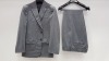 3 X BRAND NEW LUTWYCHE HAND TAILORED GREY SUITS (SIZES 38S,46R) (PLEASE NOTE SUITS ARE NOT FULLY TAILORED)