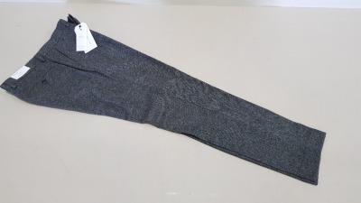 16 X BRAND NEW SELECTED HOMME TAPERED EVEN TROUSERS IN GREY SIZE 32-32 RRP £70.00 (TOTAL RRP £1120.00)