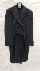 BRAND NEW GRIEVES & HAWKES BLACK TAILCOAT (NOTE - NOT FULLY TAILORED) - SIZE 40R