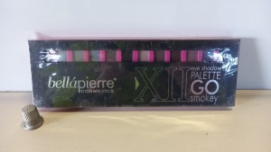 24 X BRAND NEW BELLAPIERRE COSMETICS XII EYE SHADOW PALETTE GO SMOKEY - IN ONE BOX