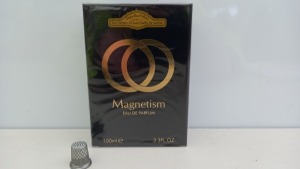 48 X BRAND NEW DESIGNER FRENCH COLLECTION MAGNETISM EAU DE PARFUM NATURAL SPRAY (100ML)