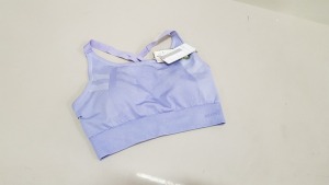 12 X BRAND NEW USA PRO LILAC SPORTS BRAS IN VARIOUS SIZES