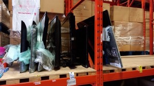 8 X VARIOUS TVS FOR SPARES (ALL SCREENS DAMAGED)