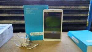 1 X TABLET COMPUTER (TABLET PC ANDROID IN ME) - WITH CHARGER