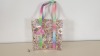 72 X BRAND NEW JOJO SIWA TOTE BAGS WITH BOW PRINT - IN 6 BOXES