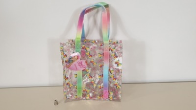 72 X BRAND NEW JOJO SIWA TOTE BAGS WITH BOW PRINT - IN 6 BOXES