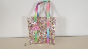 72 X BRAND NEW JOJO SIWA TOTE BAGS WITH BOW PRINT - IN 6 BOXES