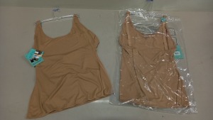 24 X BRAND NEW SPANX OPEN BUST CAMISOLE IN NUDE SIZE 2XL RRP-$30.00 TOTAL RRP-$720.00