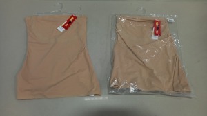 16 X BRAND NEW SPANX NATURAL STRAPLESS TOP SIZE LARGE