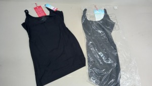 21 X BRAND NEW SPANX OPEN BUST BODY SLIP IN BLACK SIZE 2X