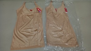 16 X BRAND NEW SPANX OPEN BUST SLIP IN NUDE SIZE 2X