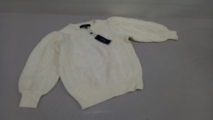 20 X BRAND NEW VERA MODA KNITTED BLOUSES SIZE MEDIUM AMD LARGE RRP £28.00 (TOTAL RRP £560.00)