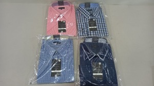 20 X BRAND NEW TAYLOR & WRIGHT PURE COTTON REGULAR FIT LONG SLEEVED SHIRTS IN VARIOUS STYLES, COLOURS AND SIZES