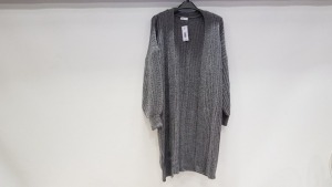 28 X BRAND NEW PAPAYA GREY KNITTED CARDIGANS SIZE XL