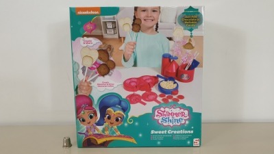 24 A BRAND NEW SHIMMER AND SHINE SWEET CREATIONS IN 4 BOXES
