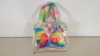 72 X BRAND NEW JOJO SIWA BOW SHAPED AND PRINT TOTE BAGS IN 6 BOXES