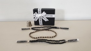 220 X BRAND NEW AVON INDIVIDUALLY BOXED EDALANE TASSEL STACKING BRACELETS 3X BRACELETS