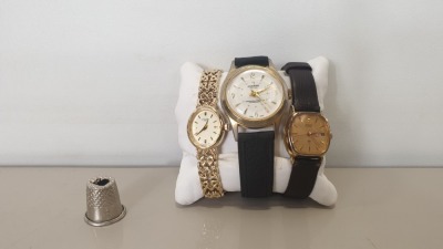 WATCH LOT IE - ROTARY WATCH - JOSHMAR DE LUXE - SEIKO QUARTZ