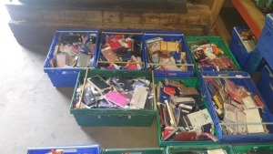 7 TRAYS CONTAINING OF MOBILE PHONE CASES IE. PHONE GADGETS, COLOURFUL CASES (TRAYS NOT INCLUDED)