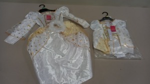 50 X BRAND NEW TESCO NATIVITY DRESS UP SIZE 2-3 YEARS RRP £8.00 (TOTAL RRP £400.00)