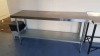 1 X STAINLESS STEEL PREP TABLE (60 X 180CM)