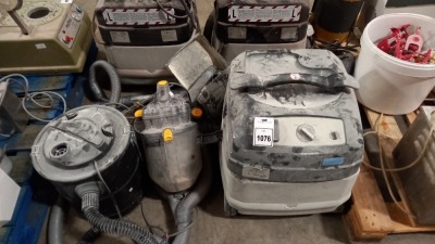 5 X VACUUMS ( 3 X RENFERT, 1 X DYSON AND 1 X ASH VACUUM CLEANER)