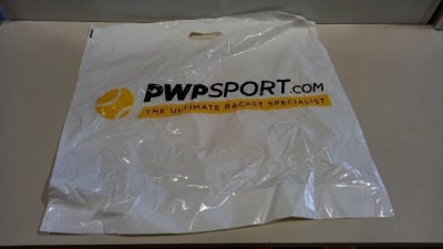 1000 X BRAND NEW PWPSPORTS.COM LARGE CARRIER BAGS IN 4 BOXES