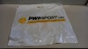 1000 X BRAND NEW PWPSPORTS.COM LARGE CARRIER BAGS IN 4 BOXES