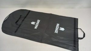 50 X BRAND NEW MACKAGE BLACK SUIT BAGS - IN 2 PACKS