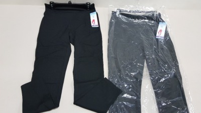 10 X BRAND NEW SPANX BLACK PONTE STRUCTURED LEGGINGS SIZE 1X RRP $50.00 (TOTALN RRP $500.00)