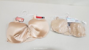 25 X BRAND NEW SPANX SLIP FREE STRAPLESS BRAS IN NUDE SIZE 40C RRP $38.00 (TOTAL RRP $950.00)
