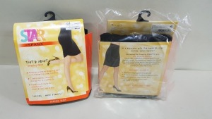 21 X BRAND NEW SPANX BACKDROP BLACK SHAPING SKIRTS SIZE SMALL RRP $48.00 (TOTAL RRP $1008.00)