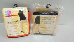 20 X BRAND NEW SPANX BACKDROP BLACK SHAPING SKIRTS SIZE SMALL RRP $48.00 (TOTAL RRP $960.00)
