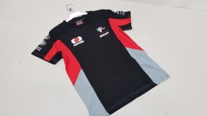 15 X BRAND NEW OFFICIAL DUCATTI MERCHANDISE TEAM DUCATTI SPONSORED T SHIRTS IN SIZE 9-11 YEARS