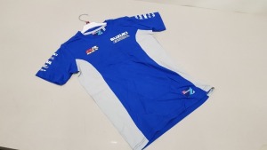 15 X BRAND NEW SUZUKI OFFICIAL TEAM MERCHANDISE SPONSORED KIDS T SHIRTS SIZE 7-8 YEARS, 9-11 YEARS AND 12-13 YEARS