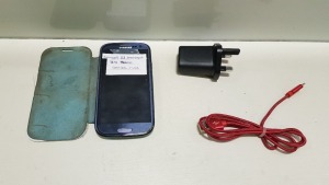 SAMSUNG S3 SMARTPHONE 16GB STORAGE - WITH CASE AND CHARGER