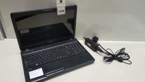 TOSHIBA 660 LAPTOP WINDOWS 10 250GB HARD DRIVE - WITH CHARGER
