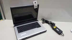 TOSHIBA L300 LAPTOP NO O/S - WITH CHARGER