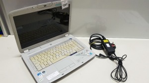 ACER 5920 LAPTOP NO O/S - WITH CHARGER