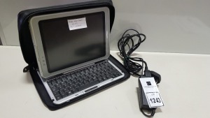 COMPAQ LAPTOP / TABLET NO O/S - WITH CHARGER AND CASE